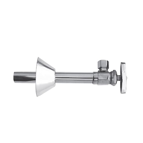 Angle Valve Kit, 1/2" Sweat in Flat Black